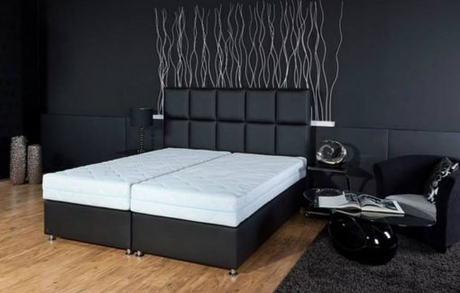 Manželská posteľ LUX10 BLACK